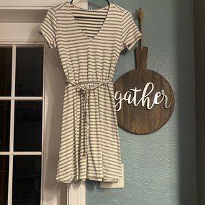 Striped Casual Dress